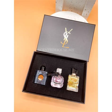 ysl mini fragrance set|YSL miniature perfume set.